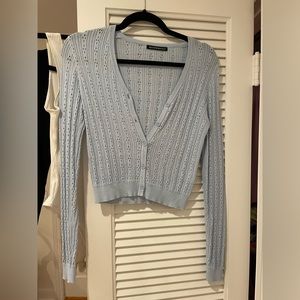 Light blue Brandy Melville Knit sweater